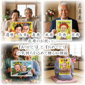 似顔絵 プレゼント 結婚記念日 妻へ 【イラス...の詳細画像2