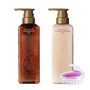 POLA ポーラ アロマエッセゴールド シャンプーN 470mL ×コンディショナーN 470mL 2点 ヘアブラシセット｜ナイトホーク