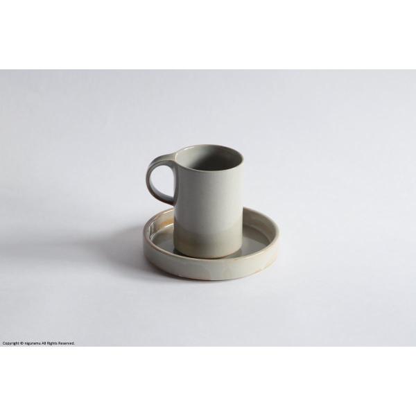 Moderato (モデラート), ハイカップ&amp;ソーサー / グレー [ ceramic japan...