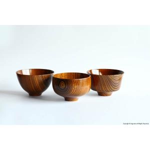 欅椀, G型 / 拭き漆 [喜八工房 + ni...の詳細画像5
