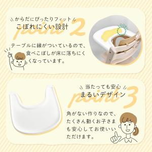 ストッケ互換 トレイ テーブル ツルツル ベビ...の詳細画像5
