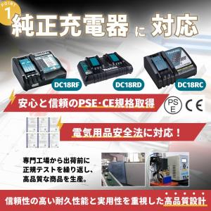 マキタ 18V バッテリー BL1820 2....の詳細画像3