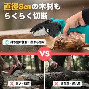 マキタ 互換 チェーンソー 電動 充電式 ミニ...の詳細画像1