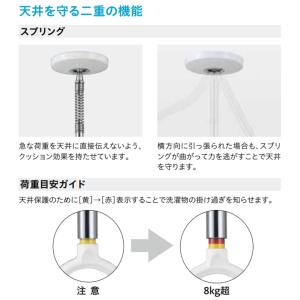 川口技研 ホスクリーン 2本セット 室内用 ス...の詳細画像2