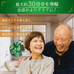 集音器 高齢者 耳穴式 高品質 簡単操作 軽量...の詳細画像3