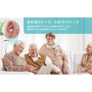 らくらく集音器 両耳用 耳穴式 30倍 増幅 ...の詳細画像5