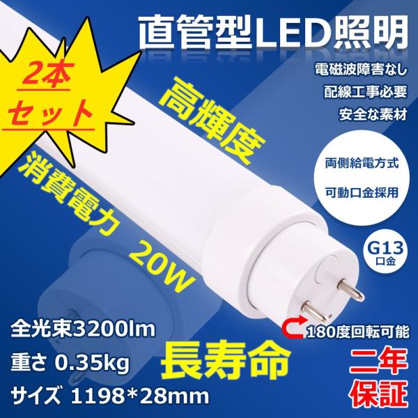 直管led蛍光灯 led照明器具 セット販売 水銀灯からledに換える 20w形蛍光灯 シーリング ...