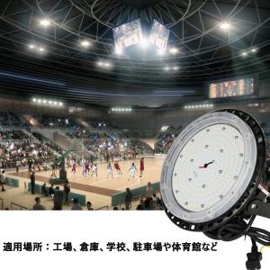 高天井用LED照明 LED投光器 屋外用 明る...の詳細画像1