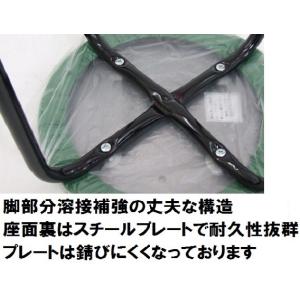 日本製 丸イス 丸椅子 パイプ スツール ロー...の詳細画像2
