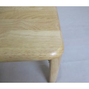 木製 ローテーブル 折りたたみ 75cm幅×5...の詳細画像1