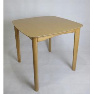 ダイニングテーブル 木製テーブル W90×60cm 単身 家族 新生活 2人掛け カフェ 食卓テーブル ナチュラル at-7575na｜nihon-outlet