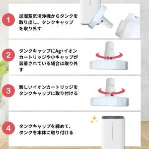 シャープ 互換品 Ag+イオンカートリッジ F...の詳細画像5