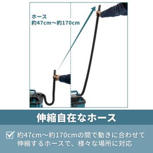 マキタ 互換品 業務用 集塵機 3.3kg 小...の詳細画像2