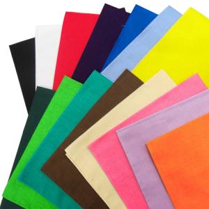 日本製　バンダナ　コットン　綿　無地　4123-00301