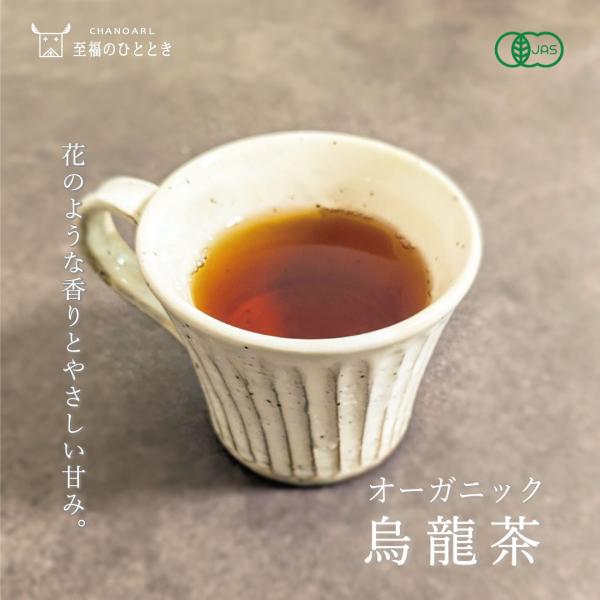 オーガニック 烏龍茶 50g 国産 美味しいウーロン茶 京都産 茶葉 希少 有機栽培 無添加 無農薬...