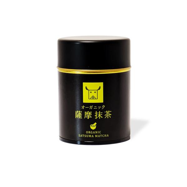 【有機抹茶】オーガニック薩摩抹茶 缶30g 鹿児島県産 有機JAS認証 一番茶 高級 セレモニアルグ...