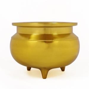 全品ポイント10倍】仏具 陶器製 香炉「セト香炉 3.5寸」青磁上金蓮