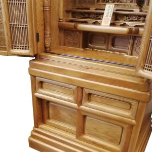 伝統工芸仏壇 「角型 大戸レリーフ」50/20...の詳細画像3