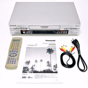 1ヶ月保証 Panasonic パナソニック VHS Hi-Fi NV-HX33G ビデオデッキ