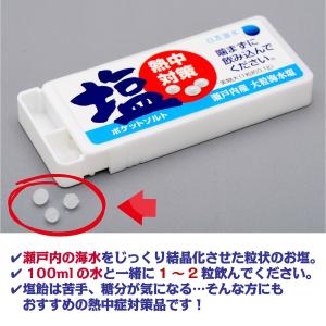 ポケットソルト 5個 セット 熱中症 熱中症対...の詳細画像1