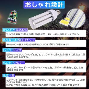 LED水銀灯 消費電力38W 超高輝度7600...の詳細画像3
