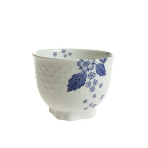 並行輸入品 【Summer SALE】 ウェッジウッドストロベリー ブルーム インディゴ ジャパニーズティーカップ 200ml