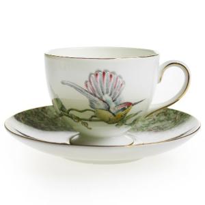 ♥美品　ウェッジウッドスイートプラム　プレート＆カップセット♥ ウェッジウッドWEDGWOOD スウィートプラム ハニーセット（ペアブランド