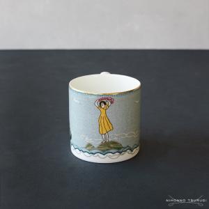 九谷焼 葛西国太郎 HANI DAISY カップ&ソーサー【※一配送先に2点まで