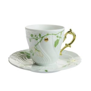 マイセン マイセン（MEISSEN）金彩 花柄 カップ＆ソーサー