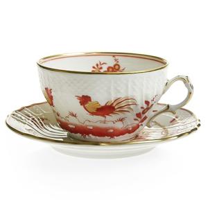 【週末セール☆最終お値下げ中】リチャードジノリ　フルーツソーサー　4枚セット CIRQUE DES MERVEILLES ジノリ1735／リチャードジノリ シルク・デ