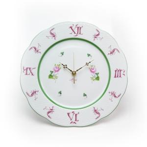 ヘレンド（HEREND） ウィーンの薔薇 ウォールクロック VRH00527 箱入