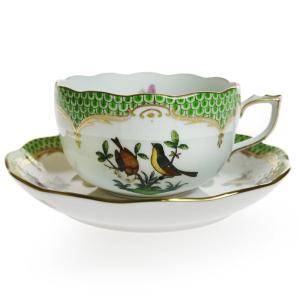 ヘレンド（HEREND） 並行輸入品 OC 中国の鳥 ティーカップ＆ソーサー