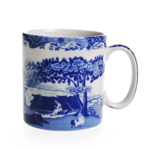 Spode 並行輸入品 スポード ブルーイタリアン スーププレート 23cm