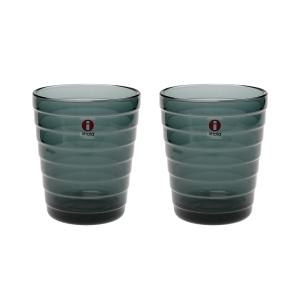 並行輸入品 【Summer SALE】 イッタラ アイノアアルト タンブラー S 220ml ダークグレー ペア