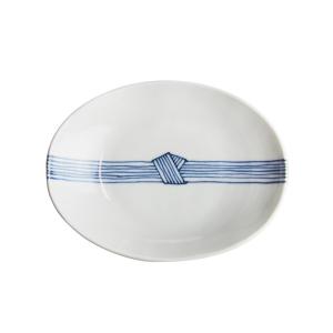 九谷焼 吉田美統【人間国宝】九谷焼飾り皿 釉裏金彩芙蓉文（縄目