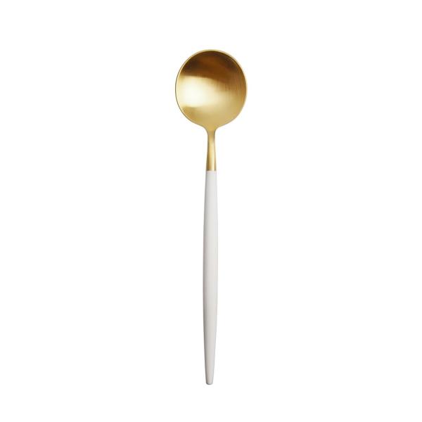 並行輸入品 クチポール ゴア GOA ホワイト デザートスプーン 18cm / ギフト包装・熨斗不可...