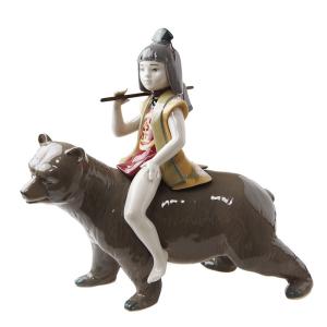 リヤドロ スリーピー ねぼすけ 白雪姫と7人の小人 置物 01009326