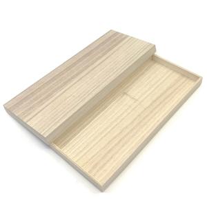 贈答品用総桐箱 木箱 四角 インロウ蓋 外寸約10.2cm×10.2cm×3.2cm