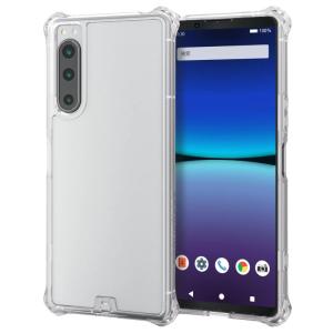 エレコム Xperia 5 IV [ SO-54C | SOG09 ] ケース カバー 耐衝撃 衝撃吸収 ZEROSHOCK 四つ角ダンパー｜nihonsuko