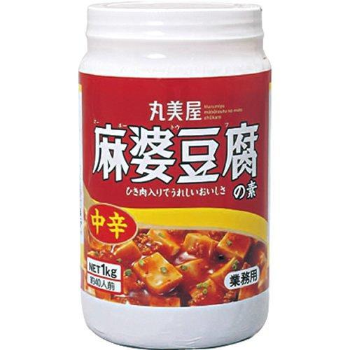 丸美屋食品工業 麻婆豆腐の素中辛 ポリ容器入り 業務用 1kg