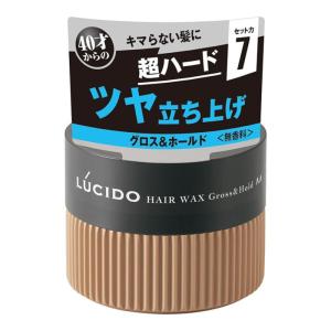 LUCIDO(ルシード) ヘアワックス グロス&amp;ホールド メンズ スタイリング剤 無香料 80グラム (x 1)｜nihonsuko