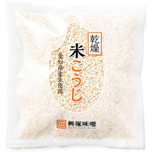 桝塚味噌 米麹 国産 無添加 乾燥麹 愛知県産米100%使用 甘酒・味噌作り (200g)