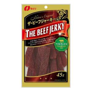 なとり ザ・ビーフジャーキー 45g×5袋【エネルギー108kcal たんぱく質17.3g 脂質2.7g 1袋当たり】｜nihonsuko