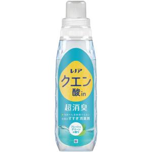 レノア クエン酸in 超消臭 すすぎ消臭剤 フレッシュグリーン 本体 430mL｜nihonsuko