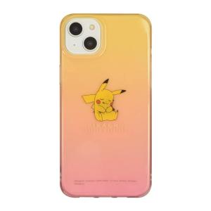 グルマンディーズ ポケットモンスター iPhone 14 Plus (6.7インチ) 対応 ソフトケース ピカチュウ POKE-787A｜nihonsuko