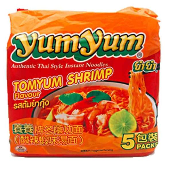 ヤムヤム インターフレッシュ yumyum インスタントラーメン トムヤムシュリンプ味 350g ×...