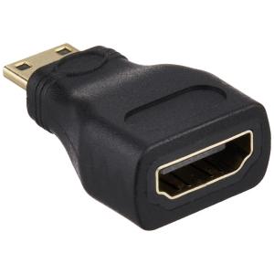 エレコム HDMI (メス) - Mini Micro 変換アダプタ 変換ケーブル ブラック AD-...