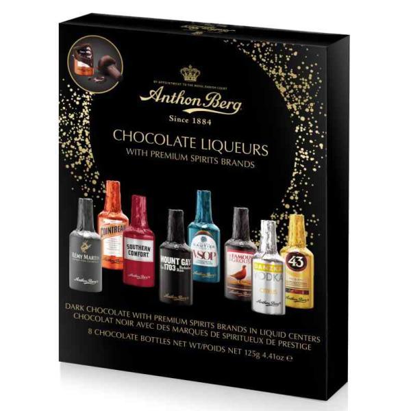 Anthon Berg 8 Chocolate Liqueurs, 125 g (Pack of 1...