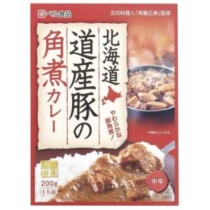 ベル食品 北海道 道産豚の角煮カレー 200g×5箱