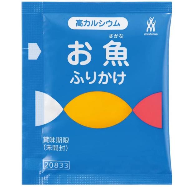 三島食品 高カルシウム お魚ふりかけ 112g(2.8g×40p) ×5個